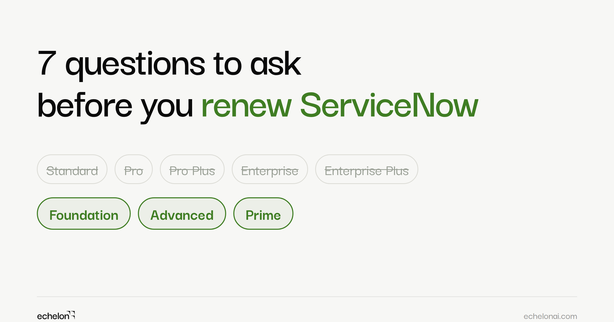 7 Questions to Ask Before You Renew ServiceNow